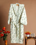 Designer Hand Block Print Cotton Bathrobe (BROB02)